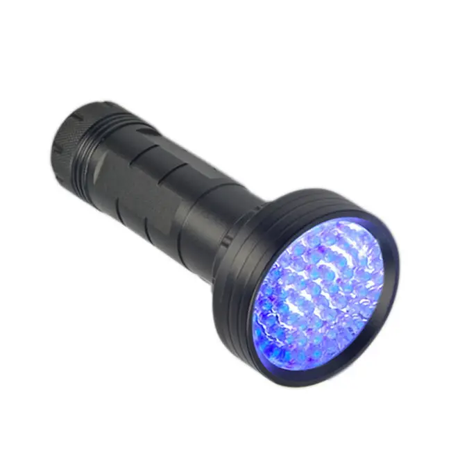 395 nm UV Blacklight Flashlight 68 LEDs for Pets Urine and Stains Detection