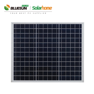 Bluesun 미니 태양 전지 패널 가격 12 V 30W 태양 전지 패널 40W 50W 550W 태양 광 PV 모듈 패널 가정용 키트 용 태양 전지 - Product Image 2