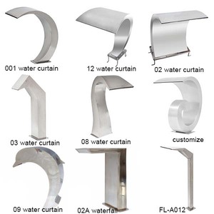 Nuevo diseño barato <span class=keywords><strong>interior</strong></span> o al aire libre <span class=keywords><strong>mini</strong></span> <span class=keywords><strong>piscina</strong></span> lámina de agua cascada para spa <span class=keywords><strong>piscina</strong></span> - Product Image 6