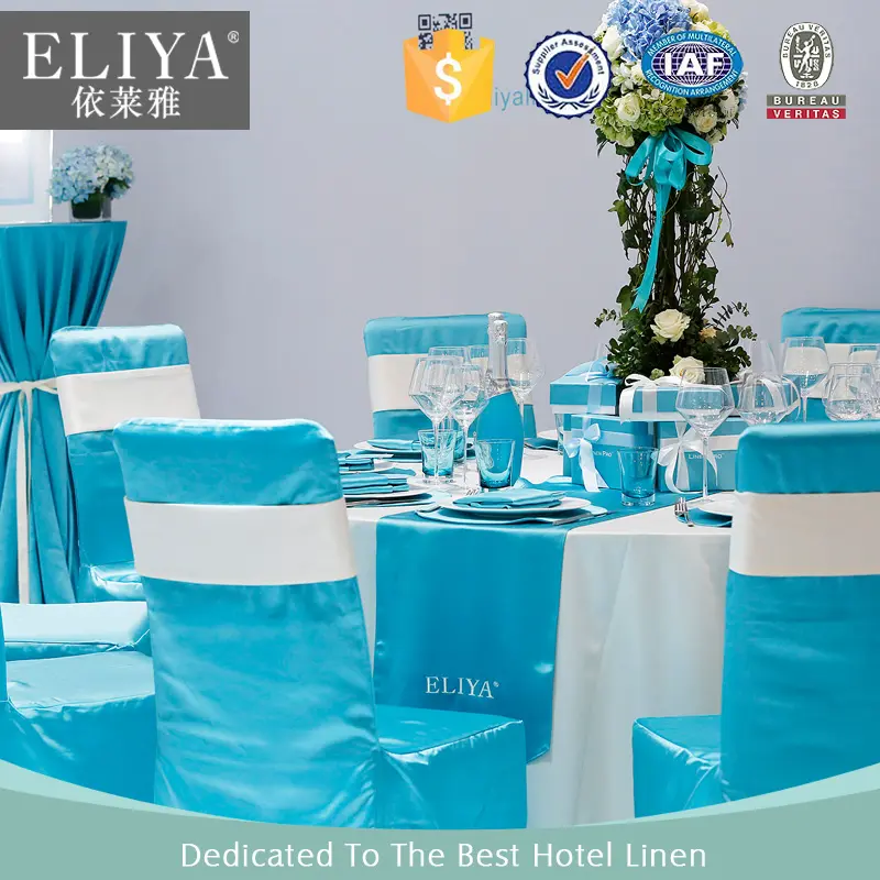 ELIYA Fancy Wedding Tischdecke und Tischläufer / Großhandel Stuhlhussen