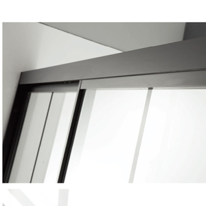 Sliding Cheap <strong>Black</strong> Frame Matt <strong>Black</strong> <strong>Shower</strong> <strong>Screen</strong> - Product Image 2