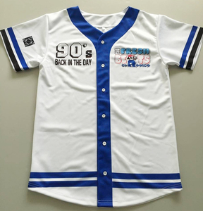 Camo baseball degli uomini jersey su ordinazione di sublimazione con diverso numero e il nome - Product Image 3