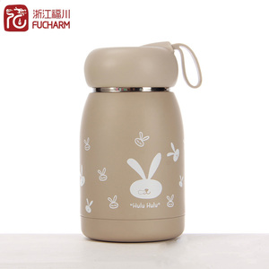 Mini botella de agua caliente de conejo, termo de metal, calentador de botellas de leche para bebé - Product Image 2