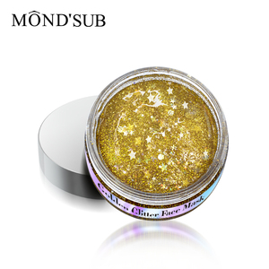 OEM limpieza profunda reafirmante brillo máscara Sparkle Peel off Glam cara máscara - Product Image 5
