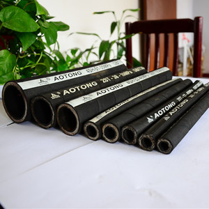 <span class=keywords><strong>1</strong></span> дюймов волокно Плетеный гидравлический резиновый Масляный шланг SAE100R6 - Product Image 2