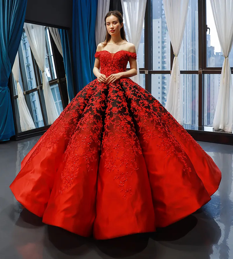 RSM66842 sexy lady lange avondjurk formele prom dresses 2019 off shoulder rode jurken vrouwen lady