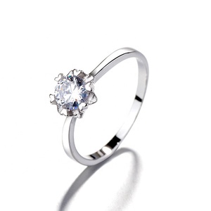 Di alta Qualità Ultime Pure 925 Sterling <span class=keywords><strong>Silver</strong></span> <span class=keywords><strong>Ring</strong></span> di Un Anello di Nozze di Pietra Disegni - Product Image 2