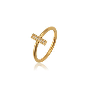 <span class=keywords><strong>Anillo</strong></span> de Moda Xuping R-177 con Múltiples Piedras, <span class=keywords><strong>Anillo</strong></span> Chapado en <span class=keywords><strong>Oro</strong></span> de <span class=keywords><strong>24k</strong></span>, <span class=keywords><strong>Anillo</strong></span> de Uso Diario - Product Image 1