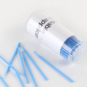 Microaplicador desechable para limpieza de pestañas, 100 piezas, azul, verde, morado, 0,15 MM, 0,20 MM, 0,25 MM - Product Image 4
