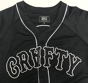 Wholesale cheap white 5XL sublimated custom jersey Baseball - Product Image 5