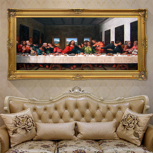 Phòng Ăn Trang Trí Nổi Tiếng Tác Phẩm Nghệ Thuật Bữa Ăn Cuối Cùng Tự Làm Vải Sơn Kỹ Thuật Số In Nghệ Thuật Trang Trí Nội Thất - Product Image 4