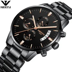 NIBOSI 2309 orologio da uomo Top Brand Fashion Relogio Masculino orologio da polso al quarzo orologio sportivo maschile dropshipping