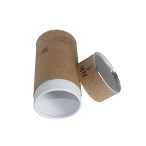Tè rotondo tubo di carta/tè Rotondo di alluminio della <span class=keywords><strong>copertura</strong></span>/scatola cilindro - Product Image 4