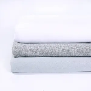 Heavy weight 320gsm jersey 100 cotton french terry knitted fabric