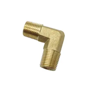 1/8NPT Male Brass Elbow Fittings for Pipe Hose Hardware