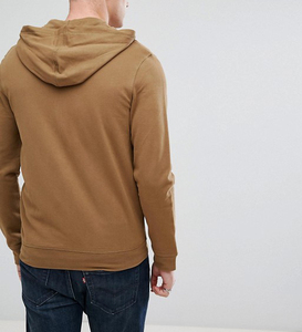 Custom Spugna Francese 100 Del Cotone Della Chiusura Lampo Up Zenzero Pianura <span class=keywords><strong>Felpa</strong></span> Con Cappuccio <span class=keywords><strong>Stampa</strong></span> Il Proprio Logo - Product Image 2