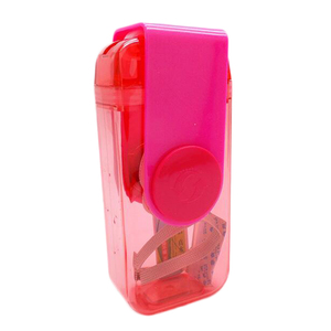 360 grados de rotación U disco taza de agua <span class=keywords><strong>300</strong></span> ml botella de plástico con paja - Product Image 1