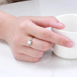SSDR115 <span class=keywords><strong>Solitaire</strong></span> Bagues En <span class=keywords><strong>Diamant</strong></span> Dame Bague De Mariage Pour Les Filles Bijoux Bague - Product Image 2