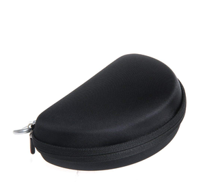 <span class=keywords><strong>Mejor</strong></span> venta semicírculo EVA protector duro <span class=keywords><strong>de</strong></span> <span class=keywords><strong>viaje</strong></span> <span class=keywords><strong>de</strong></span> almacenamiento caso <span class=keywords><strong>de</strong></span> gafas <span class=keywords><strong>de</strong></span> seguridad marco negro - Product Image 1