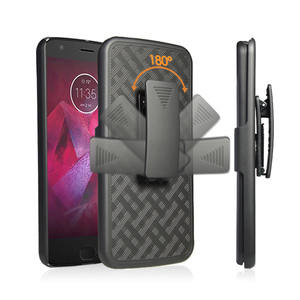 Armadura estilo plástico <span class=keywords><strong>2</strong></span> en 1 fashional caja del teléfono móvil para <span class=keywords><strong>moto</strong></span> <span class=keywords><strong>z</strong></span> <span class=keywords><strong>force</strong></span> z2 jugar con kickstand - Product Image 4