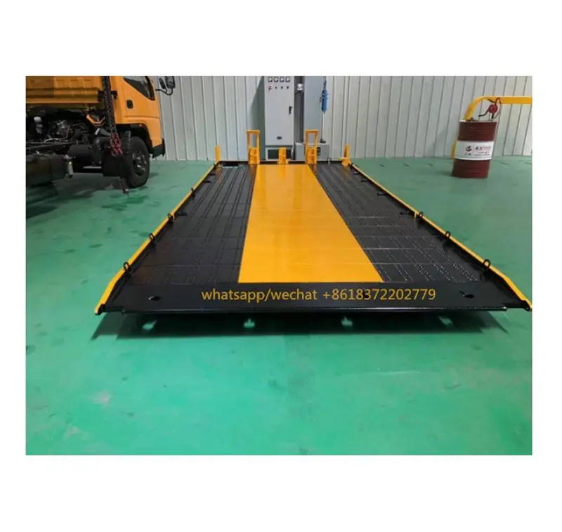 Strong quality 4 tons 18 feet tilt slide tray road cars recovery trucks body for sale