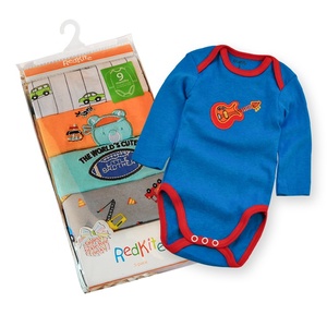 Variopinto Del Fumetto Del Modello 100% Cotone Morbido E Traspirante <span class=keywords><strong>Neonato</strong></span> <span class=keywords><strong>Pagliaccetti</strong></span> Del Bambino - Product Image 1