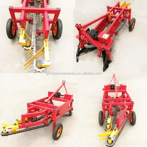 peanut groundnut digger machine China Mini Tractor mounted peanut harvester machine for sale