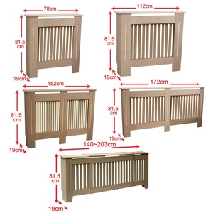 SG-LL118 <span class=keywords><strong>Radiateur</strong></span> Couvre Bois <span class=keywords><strong>MDF</strong></span> Treillis Grill Chauffage Moderne Maison Armoire Étagères - Product Image 1