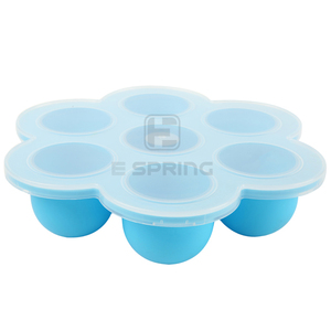 100% silicona de grado de Alimentos 7 cavidad huevo <span class=keywords><strong>muerde</strong></span> molde - Product Image 6