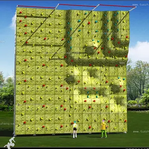 Уличная стекловолоконная стена для скалолазания в парке развлечений JP