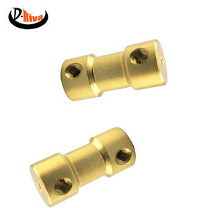 2 мм/2,3 мм/3 мм/3,17 мм/4 мм/5 мм/6 мм латунная жесткая муфта вала двигателя, соединитель трансмиссии двигателя с винтовыми гаечными ключами - Product Image 3