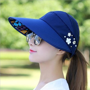Gorras de béisbol al por mayor importados de China sombreros Stock al aire libre verano UV sombrilla plegable pesca sombrero montar gorras de viaje - Product Image 6