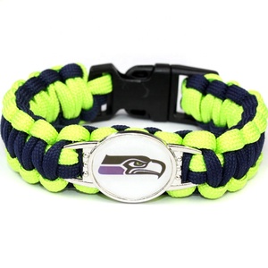 Bracelets d'équipe de football américain en paracorde de qualité militaire pour adultes, sportifs professionnels de la NFL - Product Image 5