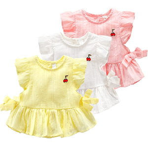 Directo de fábrica ignífugo nuevo diseñador al por mayor Vintage infantil 6 meses lindo bebé niña ropa - Product Image 1