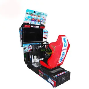 Großhandel Fabrik Beliebte HD Outrun 3D Video Moto Simulator Arcade Rennwagen Fahr spiele Maschine