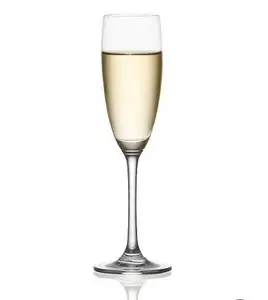 硼硅酸盐酒杯玻璃器皿彩色香槟长笛海滩玻璃