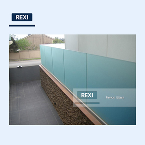 Ce Gecertificeerd Op Maat Gemaakt Zwembad Buiten Temperable Aan De Muur Gemonteerde Frameloze Mat Gehard Glazen Hekwerk Reling Panelen - Product Image 2