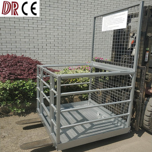 Jaula de seguridad para carretilla elevadora, 10 accesorios, plataforma de trabajo - Product Image 2