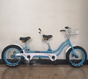 Bicicleta Tándem <span class=keywords><strong>de</strong></span> Fábrica para Dos Personas con Asientos Dobles y Llantas Anchas para Nieve - Product Image 3