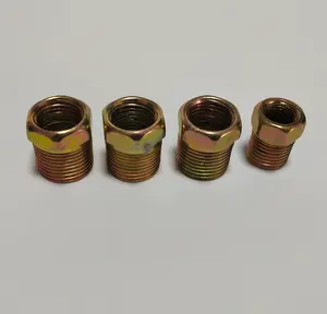 Grass price 1/2" female & 3/4" male bushing high quality bushing all specification factory direct sale Iron pushing can mix