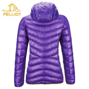 Logo personalizzato di Nylon Giù Piuma di Inverno Delle Donne Giù Giacca <span class=keywords><strong>Varsity</strong></span> - Product Image 2