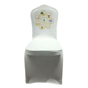 Cubierta de <span class=keywords><strong>silla</strong></span> <span class=keywords><strong>con</strong></span> lazo de licra, decoración de boda, gran oferta - Product Image 2