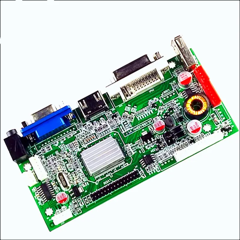 Papan Driver LCD JX-V53UDHV HDMI + DVI + VGA + Audio Lcd Mendukung Panel LCD 15.6 Inci-55 Inci dengan 1920*1080