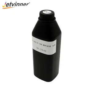 Jetvinner Tinta Pernis Tinta Led Uv, Cetak Inkjet untuk Epson 1390 L800 untuk Semua Printer JET UV
