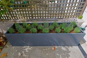 Jardinières rectangulaires <span class=keywords><strong>en</strong></span> <span class=keywords><strong>aluminium</strong></span> thermolaqué - Product Image 4