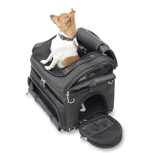 Transportador de Perros Multifuncional para Viajes al Aire Libre, Reciclado, Portátil, Plegable, Suave, Expandible, de Lujo, para Bicicleta, Motocicleta - Product Image 2