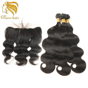 Lsy 100% pelos virginales brasileñas importado en xuchang, fábrica del pelo humano virginal del pelo - Product Image 4