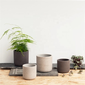 Creativo cilindro interior al aire libre de cemento ollas/jardín flor olla/Decoración de Casa moldes <span class=keywords><strong>para</strong></span> jardineras de hormigón - Product Image 1