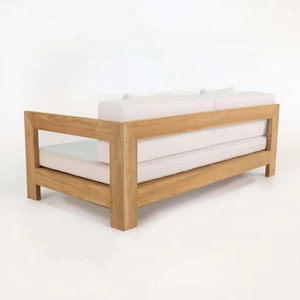 <span class=keywords><strong>Muebles</strong></span> de Jardín de madera de teca Natural sofá asiento utilizado <span class=keywords><strong>muebles</strong></span> de sala - Product Image 2