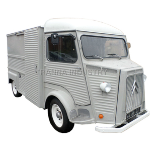 Food truck vintage de style <span class=keywords><strong>caravane</strong></span> Citroën, restaurant mobile à <span class=keywords><strong>vendre</strong></span>, chariot de vente de hamburgers de rue à <span class=keywords><strong>vendre</strong></span> - Product Image 2